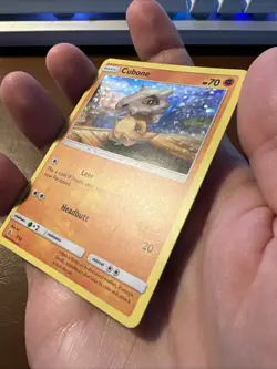 Cubone 007/012 McDonald's 2018 Holo Pokemon Card NM/LP - Image 3