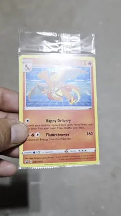 Special Delivery Charizard Pokemon Center Promo Card Sealed SWSH075 - SAFE SHIP - Image 2