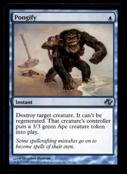 MTG Pongify LP Light Play Planar Chaos [3471] - Image 1