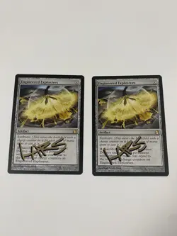 2x Engineered Explosives Modern Masters Regular Shadow Signed By The Artist - Image 1