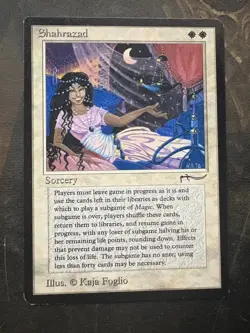 *** ARABIAN NIGHTS Shahrazad *** EX-NM Beauty! - NO DUTY - MtG Magic - Image 1