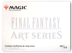Magic the Gathering MTG Final Fantasy NM Art Series Estinien Yarlineau 28/53 - Image 2