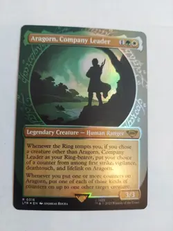 Aragorn, Company Leader (Showcase) Universes Beyond: the Lord of the Rings:... - Image 1