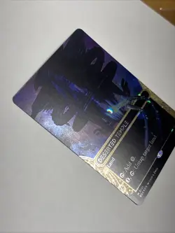 Deserted Temple (0101) (Borderless) Edge of Eternities GALAXY FOIL - Image 3