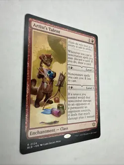 MTG - Artist's Talent - Rare Regular #124 NM Bloomburrow - Image 2