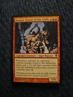 1x MTG - Kazuul, Tyrant of the Cliffs - Worldwake - NM - Image 1