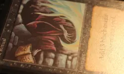 Dark Ritual - Beta Edition - Moderate Play Magic MTG English Edge Wear - Image 5