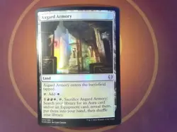 Foil Axgard Armory - Kaldheim -Mtg Magic the Gathering - Image 1