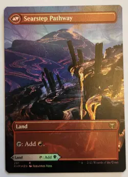 Blightstep Pathway Searstep Pathway KHM #291 Borderless Foil NM+ - Image 1