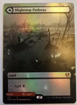 Blightstep Pathway Searstep Pathway KHM #291 Borderless Foil NM+ - Image 2