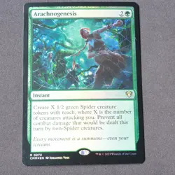Arachnogenesis 272 FOIL MTG Commander Masters (CMM) Rare NM - Image 1