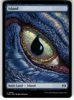 MTG | Island (#288) (Full Art) | (NM) Tarkir: Dragonstorm - Image 1