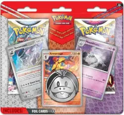 Pokemon TCG • Enhanced 2 Pack Blister • Armarouge, Revavroom & Houndstone - Image 1