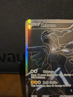 Pokemon TCG Zekrom 114/114 Full Art Holo Black & White Base Set 🌟🌟🌟 - Image 2