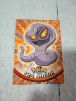 Arbok #24 Topps TV Edition BlUE Label Pokemon 1998 Non Holo - Image 1