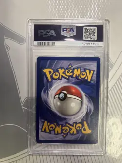 Pokemon Base Set Pokemon Trader SHADOWLESS PSA 9 #77 1999 - Image 2