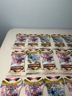 15x Pokemon Lost Origin Sleeved Booster Pack Lot - TCG - Image 2