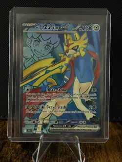 Pokemon Journey Together Hops Zacian EX Ultra Rare #176 Pack Fresh - Image 1