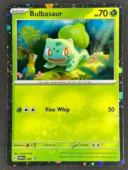 Pokemon Bulbasaur SVP046 SV Black Star Promo NM - Image 1
