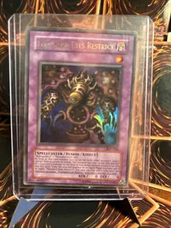 Yu-Gi-Oh TCG Thousand-Eyes Restrict PSV-084 Ultra Rare 1st Edition LP Holo - Image 1