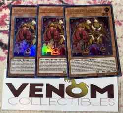 3x (M/NM) - Superheavy Samurai Fist - BLLR-EN010 - Ultra Rare 1st Edition YuGiOh - Image 1