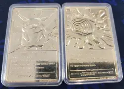 Pokemon 23K Gold-Plated Card Pikachu And Poliwhirl In Protective Case - Image 4