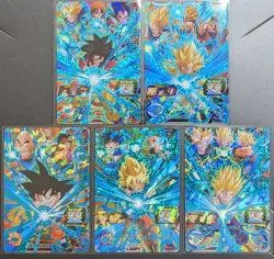 Dragon Ball Heroes UGM1 CP 5 cards SET Son Goku,Son Gohan,Gotenks JAPANESE - Image 1