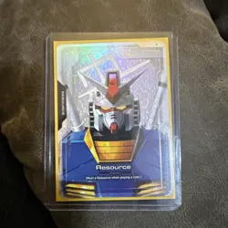Gundam Aerial C+ Foil Resource Gundam Card Game TCG - Image 1