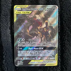 Umbreon & Darkrai GX SM241 Tag Team Black Star Promo 2020 Pokemon Card NM - Image 1