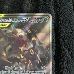 Umbreon & Darkrai GX SM241 Tag Team Black Star Promo 2020 Pokemon Card NM - Image 3