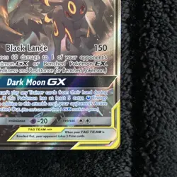 Umbreon & Darkrai GX SM241 Tag Team Black Star Promo 2020 Pokemon Card NM - Image 4