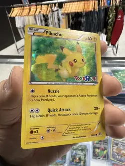 Pikachu 26/83 Toys R Us Promo 2016 Holo Rare Pokemon Card TCG - Image 5