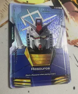 Gundam Card Game Gundam Resource R-002 C+ Newtype Rising - Image 1