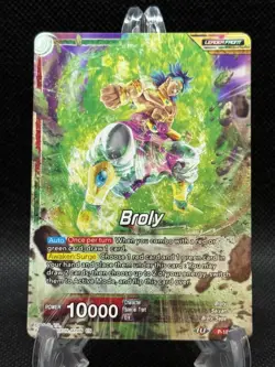 Broly Surge of Brutality GOLD STAMP Foil Dragon Ball Super Card Game | NM - Image 2