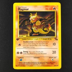Magmar 39/62 - Fossil 1st Edition - Pokemon Card - Image 1