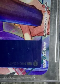 ONE PIECE CARD GAME JAPANESE - ALVIDA OP01-064 BOX TOPPER ROMACE DAWN BGS 10 - Image 5