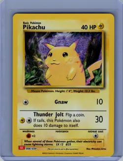 Pokemon Trading Card Game Classic #008/034 Pikachu Near Mint or Better - Image 1