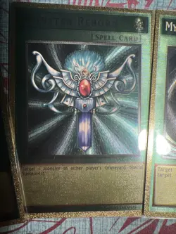 Yugioh Dark Hole Monster Reborn GOLD ULTIMATE Waifu Card Girl Holo Anime YCS WC - Image 3