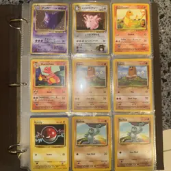 Binder Loaded With Over 445 Cards. First Edition, Gym Heroes, E Readers And More - Image 1