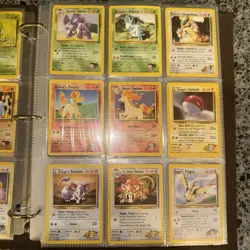 Binder Loaded With Over 445 Cards. First Edition, Gym Heroes, E Readers And More - Image 4