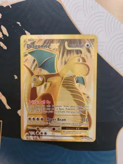 Dragonite EX 106/108 Evolutions Full Art Holo Pokemon Trading Card Game - Image 1