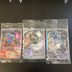 Pokemon Promo 3 Card Lot Factory Sealed - Image 1