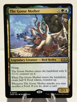 The Goose Mother 204 R Wilds of Eldraine NM MTG - Image 1