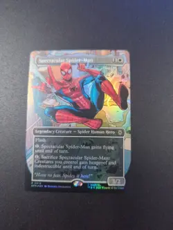 Spectacular Spider-Man (Borderless) Marvel's Spider-Man Foil - Image 1
