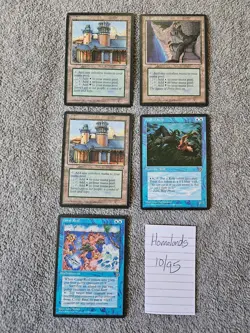 MAGIC THE GATHERING LOT! 4TH EDITION! HOMELAND! WALL OF KELP! CHRONICLES! LOOK! - Image 2