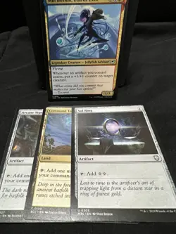 Custom Budget EDH Deck Feat. Mm’menon, Uthros Exile (Red Blue) - Image 2