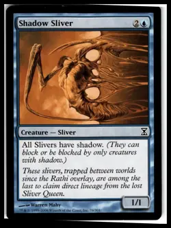 Time Spiral #76 Shadow Sliver - Image 1