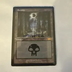 Magic the Gathering (MtG) Guru Swamp - VG - Image 1