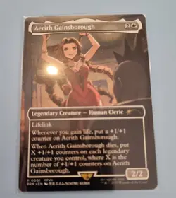Aerith Gainsborough MTG - Final Fantasy Regional Championship Promo NEW - Image 3