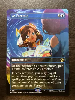 As Foretold (Anime Borderless) Wilds of Eldraine: Enchanting Tales Regular - Image 1